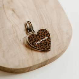 Porte-clés coeur Marraine