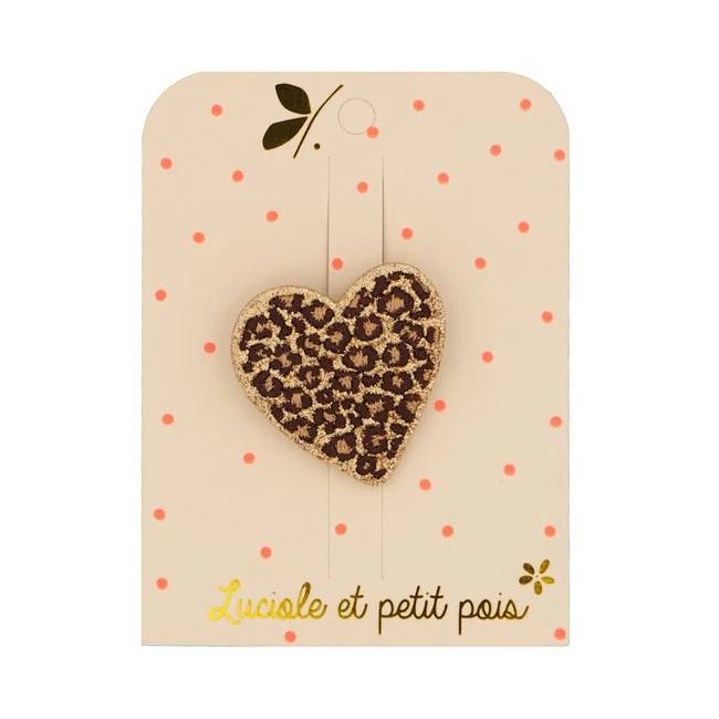 Broche cœur Léo