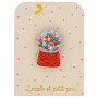 Broche bubble-gum
