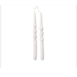 Bougies Twist Blanc