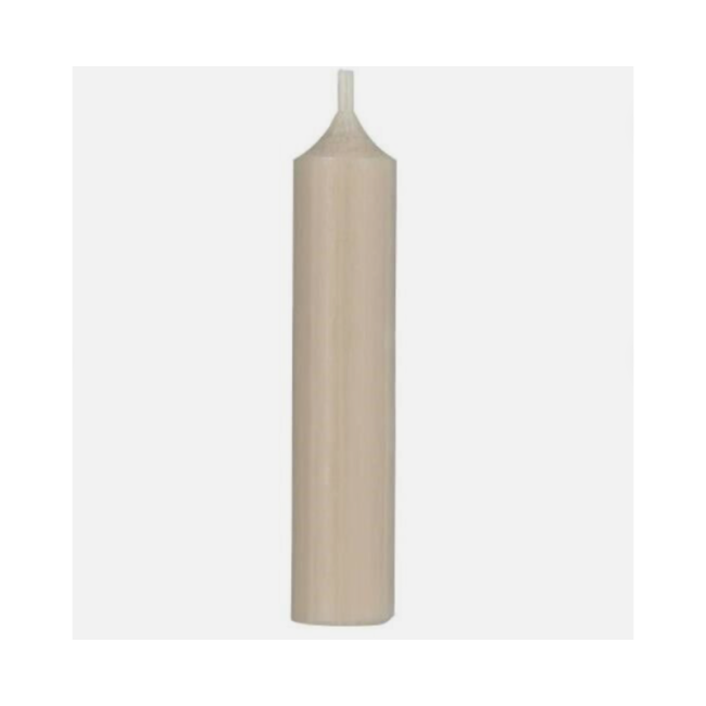 Bougie beige courte