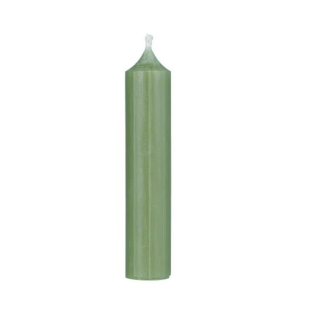 Bougie verte prairie courte