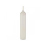 Bougie blanche courte