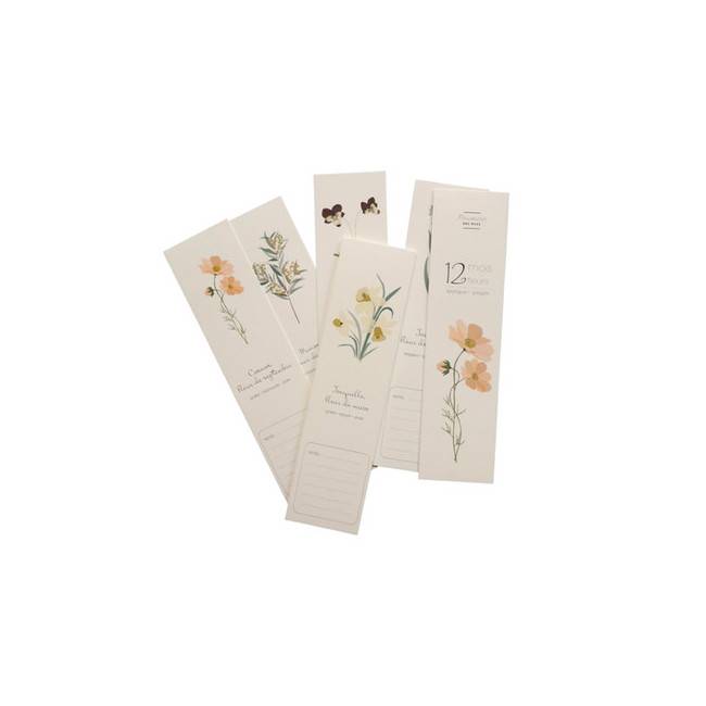 Marque page fleur PDS