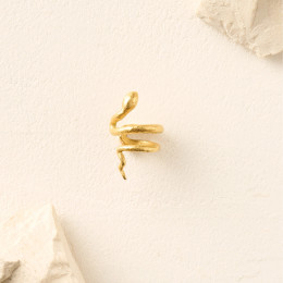 Ear cuff Talaia plaqué or