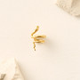 Ear cuff Talaia plaqué or