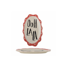 Assiette plat Ooh La La