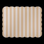 Set de table Roméo rayures beige 35X48