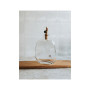 Bouteille transparente Huile dorée