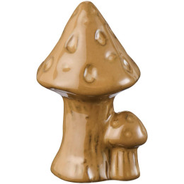 Petit champignon en céramique