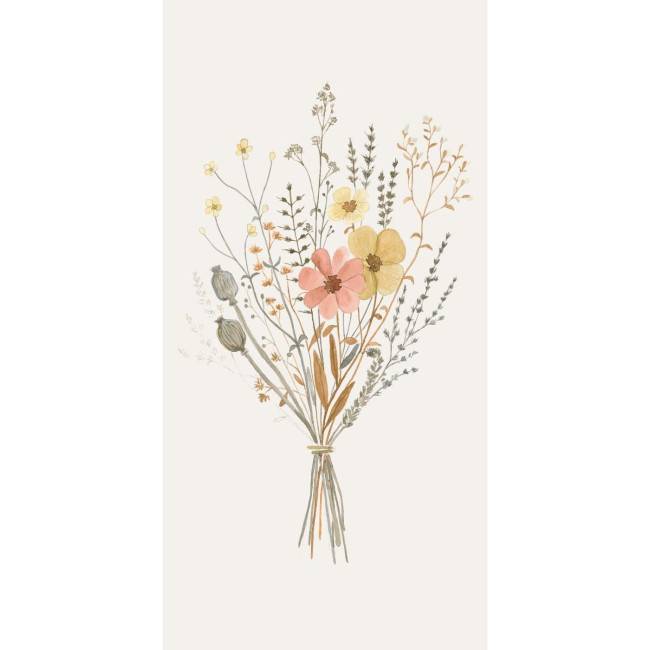 Serviettes de table en papier bouquet