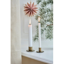 Petit bougeoir laiton pour bougie 1,3 cm
