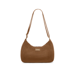 Sac bandoulière rosa velours macchiato