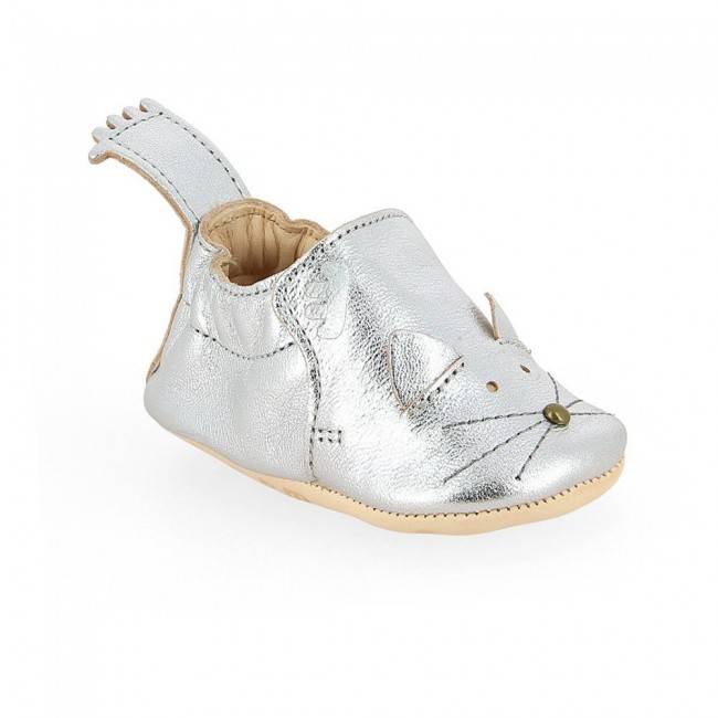 Chaussons bébé fille en cuir My Blumoo Dahlia Easy Peasy - Dröm