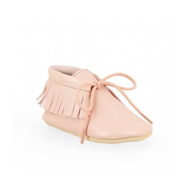 Chaussons bébé Meximoo - Rose Baba