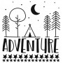 Sticker enfant Aventure