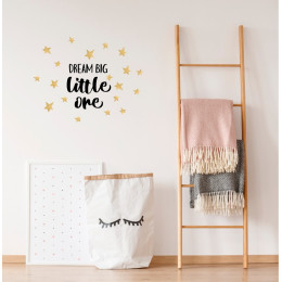 Stickers enfant Dream Big - Noir