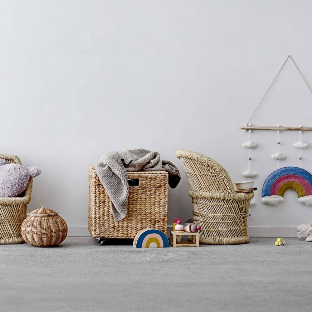Décoration murale Arc en ciel feutrine de Bloomingville | Scandimag Déco