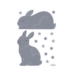 Sticker enfant lapin Adèle