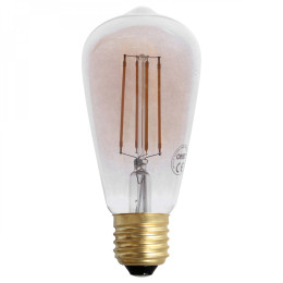 Ampoule Led vintage Ambre - 8 Watts