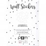 Stickers enfant étoiles régulières - Blanc