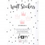 Stickers enfant couronnes - Rose