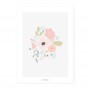 Affiche enfant Bloom bouquet rond