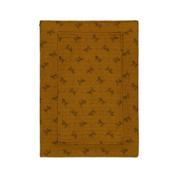Housse matelas à langer Fanny imprimé chats - Cumin