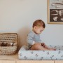 Housse matelas à langer Fanny imprimé chats