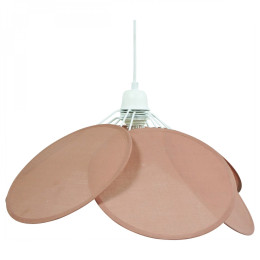 Suspension Fleur - Rose nude