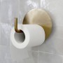 Dérouleur de papier toilette en laiton doré