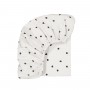 Drap housse bébé imprimé cœurs