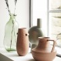 Vase en verre de forme organique