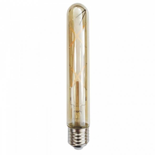 Ampoule tube Led Retro ambre