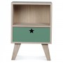 Table de chevet en bois enfant