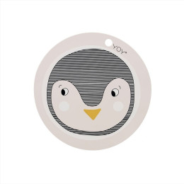 set de table enfants - Pingouin
