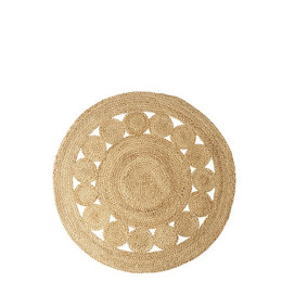 Tapis rond en jute - 2