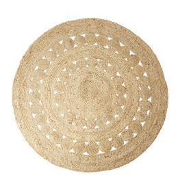 Tapis rond en jute - 4