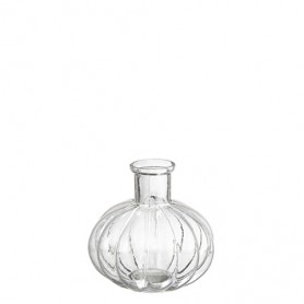 Mini vase soliflore en verre rétro - 1