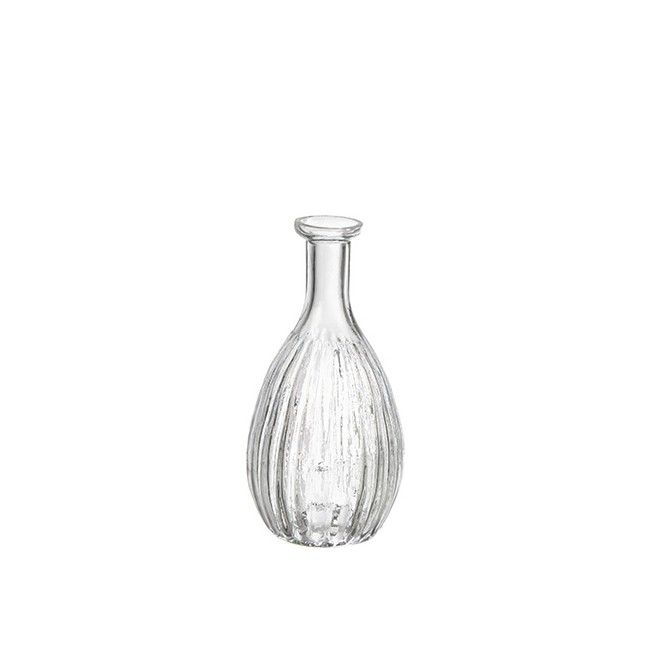Mini vase soliflore en verre rétro