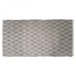 Tapis de jute motifs géométriques - 1