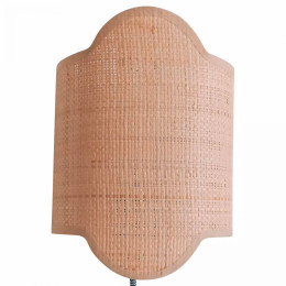 Applique murale en raphia naturel - 2