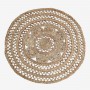 tapis de jute rond tressé Madam Stoltz
