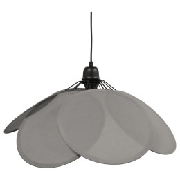 Suspension Fleur - Gris souris