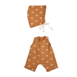 Vêtement de poupée - Rolo Romper Set - Fawn