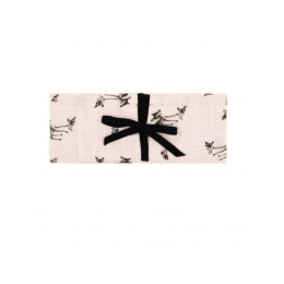 Lange bébé - imprimé biche rose
