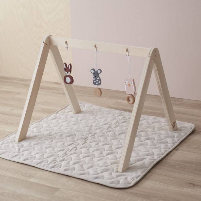 Tapis de jeu en lin bébé