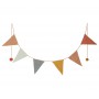 Guirlande fanions coton lin - Maileg