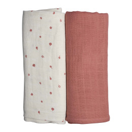 Grand lange bébé Fabelab - set de 2 - Baie sauvage