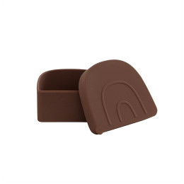 Boite à collation silicone Snack box Oyoy - Caramel